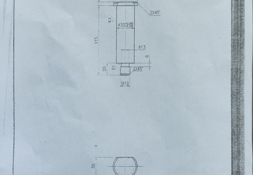 下铰轴HTJ110-11
