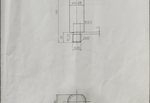 下铰轴HTJ214-12